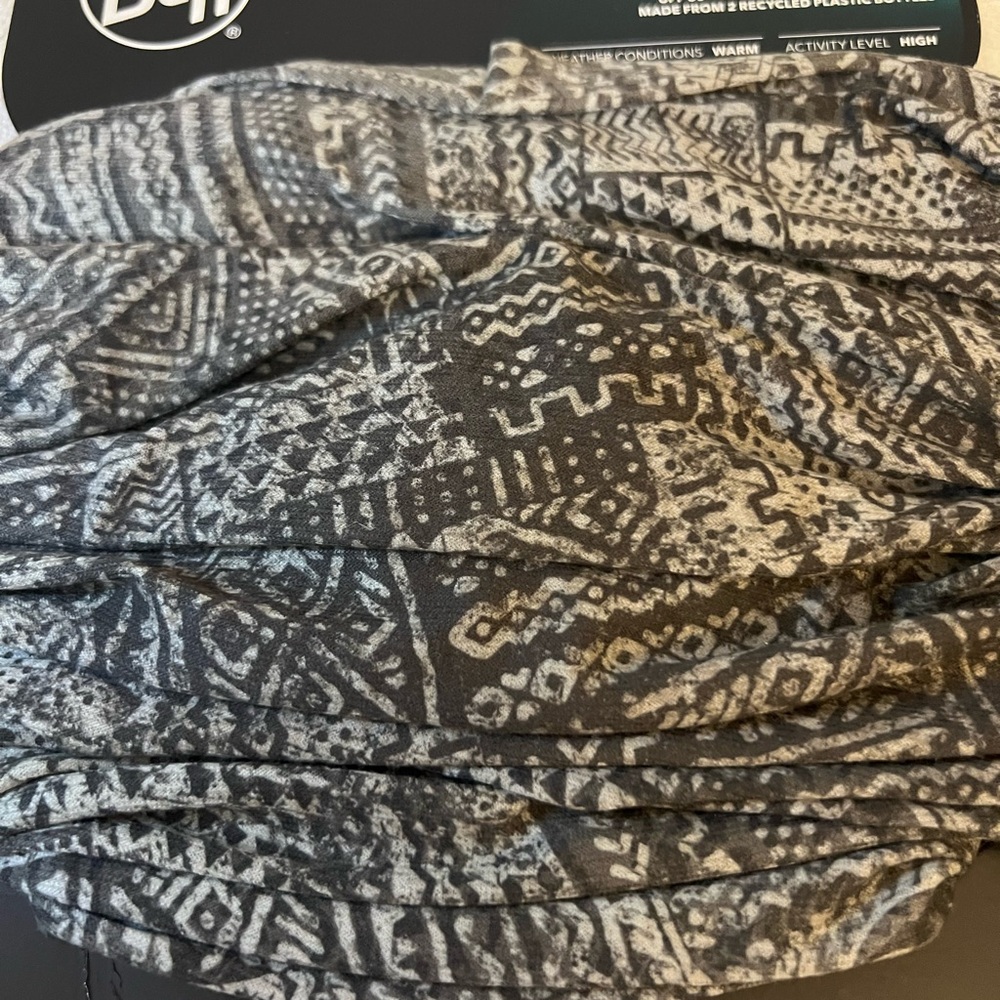 Buff Insect Shield Neckwear - Black and Gray - Picture 2 of 5